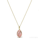 Rhodochrosite Polished Crystal Pendant from Argentina | Venusrox