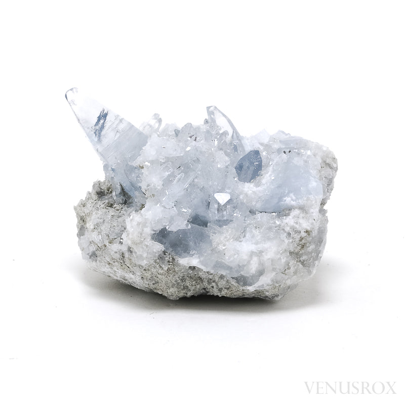 Blue Celestite on Matrix Natural Cluster from the Sakoany Deposit, Katsepy, Mitsinjo, Boeny, Madagascar | Venusrox