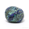 Azurite and Malachite in Matrix Polished Crystal from Huancavelica, Peru | Venusrox