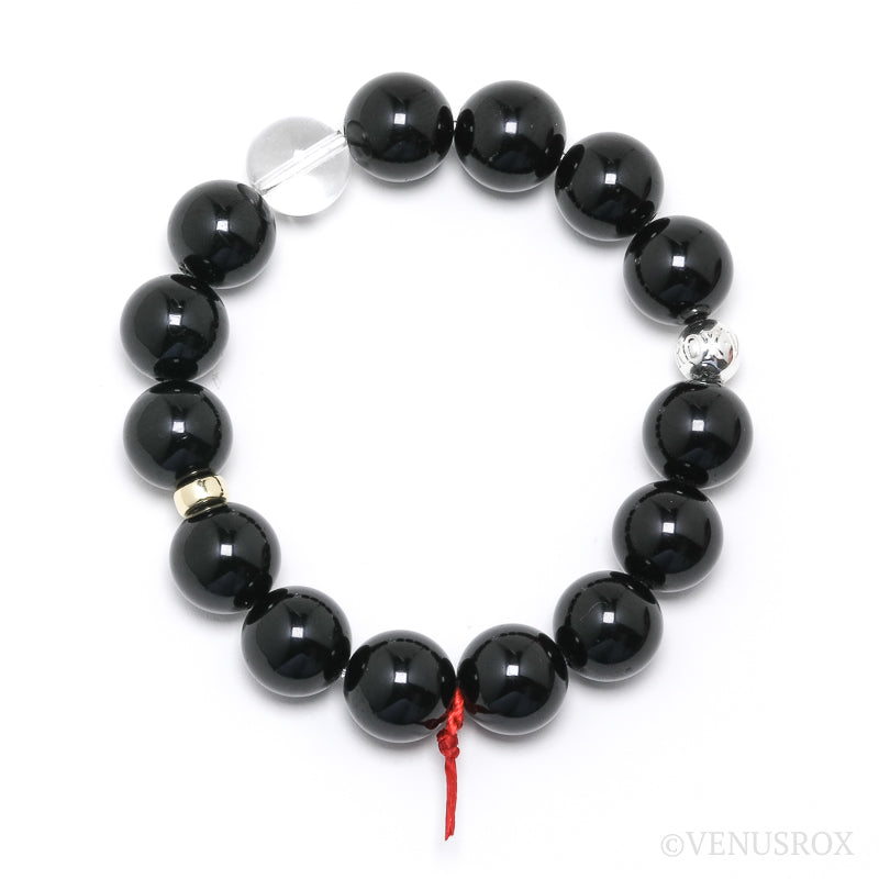 Black Tourmaline Bracelet from Brazil | Venusrox