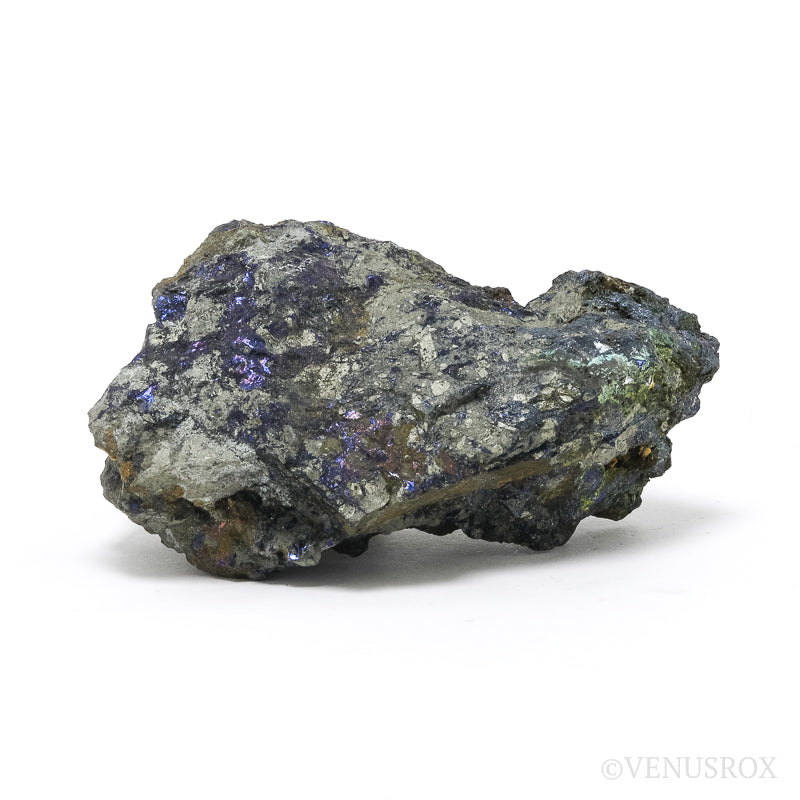 Covellite with Pyrite Natural Crystal from the Cajamarca Province, Cajamarca, Peru | Venusrox