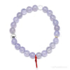 Blue Chalcedony Bead Bracelet from Malawi | Venusrox