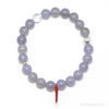 Blue Chalcedony Bead Bracelet from Malawi | Venusrox