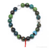 Chrysocolla with Malachite and Cuprite Bracelet from Peru | Venusrox