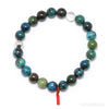 Chrysocolla with Malachite and Cuprite Bracelet from Peru | Venusrox