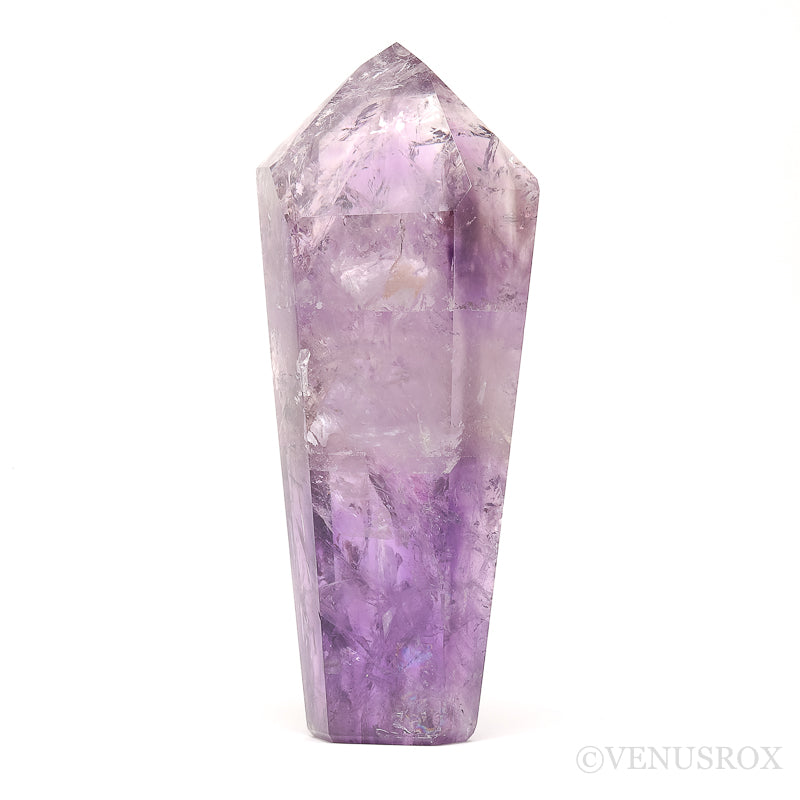 Amethyst Phantom Polished Point from Brazil | Venusrox