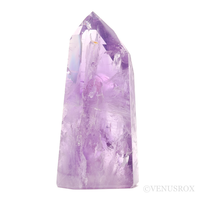 Amethyst Phantom Polished Point from Brazil | Venusrox