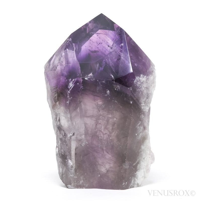 Amethyst Phantom Polished/Natural Point from the Quixaba Mine, Bahia, Brazil | Venusrox