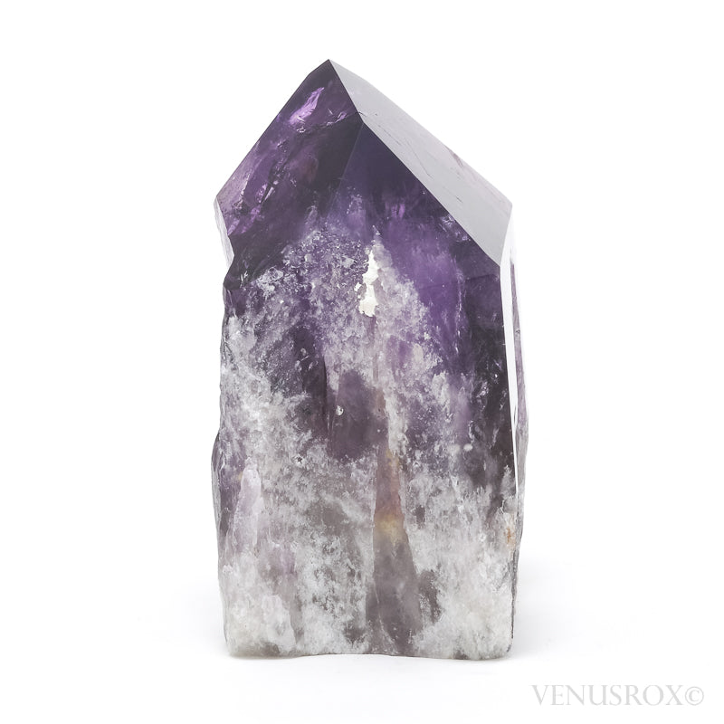 Amethyst Phantom Polished/Natural Point from the Quixaba Mine, Bahia, Brazil | Venusrox