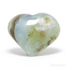 Blue Andean Opal Polished Heart from the Acari Mine, Caraveli Province, Arequipa Department, Peru | Venusrox