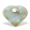 Blue Andean Opal Polished Heart from the Acari Mine, Caraveli Province, Arequipa Department, Peru | Venusrox