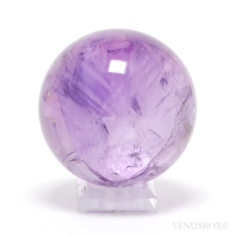 Amethyst Phantom Polished Sphere from Brazil | Venusrox