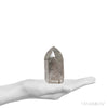 Chlorite/Lodalite Phantom Quartz Part Polished/Part Natural Point from Brazil | Venusrox