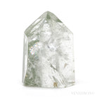 Chlorite Phantom Quartz Polished Point from Brazil | Venusrox