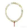 Golden Rutilated Quartz Bracelet from Brazil | Venusrox