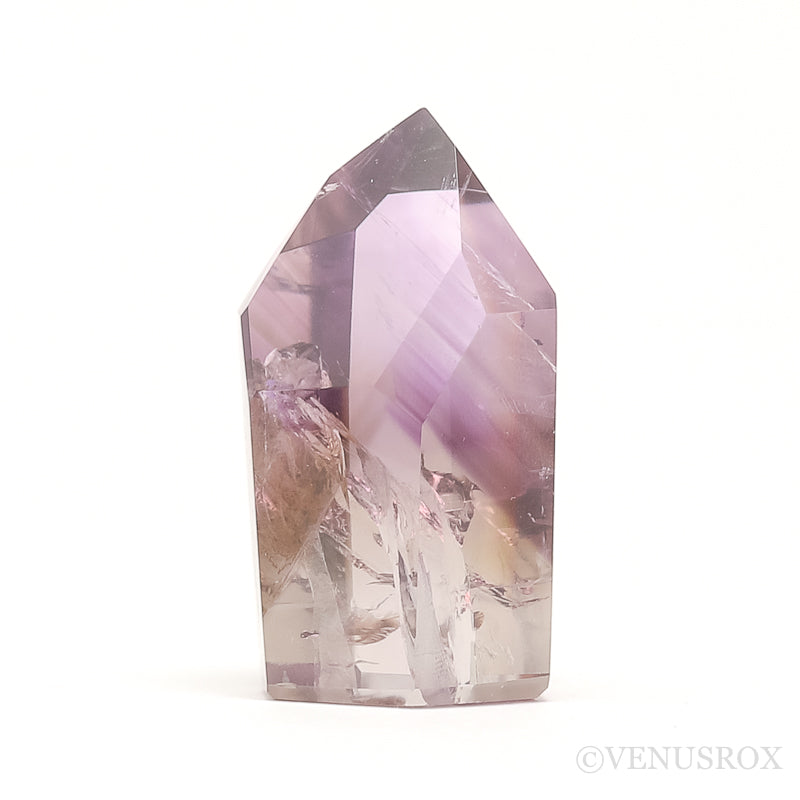 Amethyst Phantom Polished Point from the Quixaba Mine, Bahia, Brazil | Venusrox