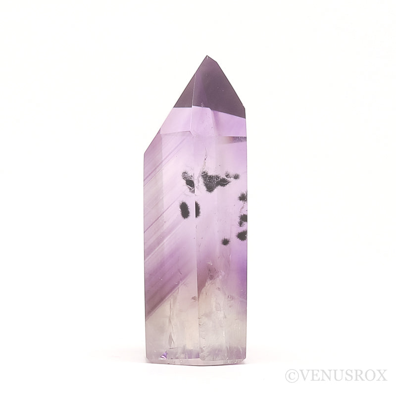 Amethyst Phantom Polished Point from the Quixaba Mine, Bahia, Brazil | Venusrox