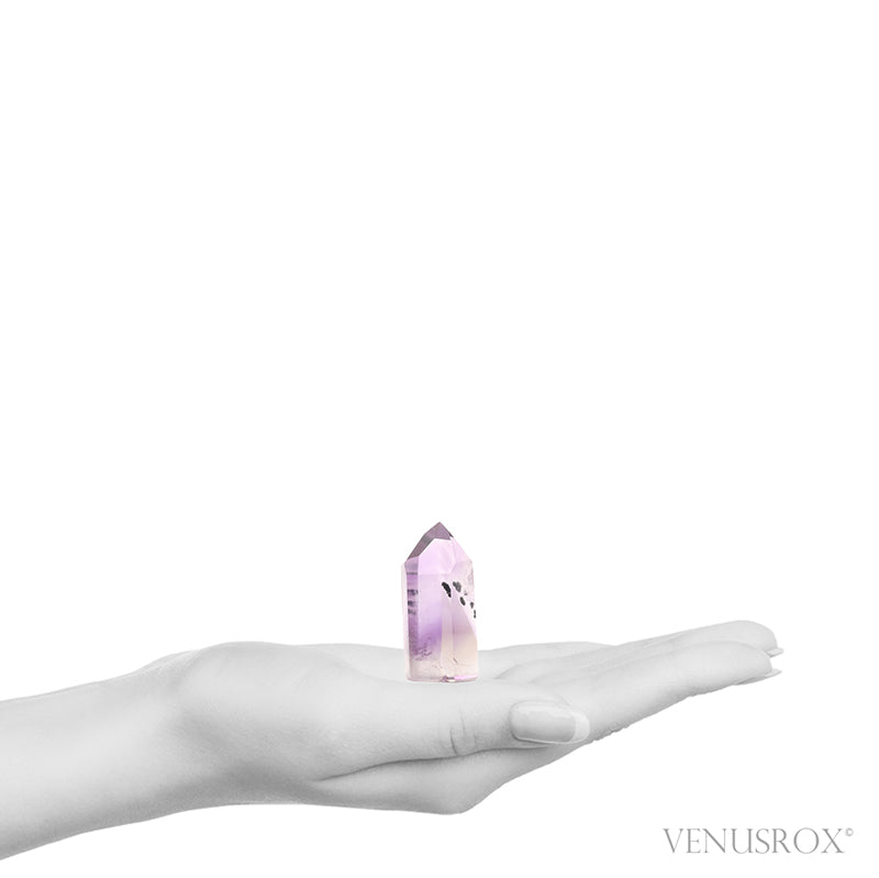 Amethyst Phantom Polished Point from the Quixaba Mine, Bahia, Brazil | Venusrox