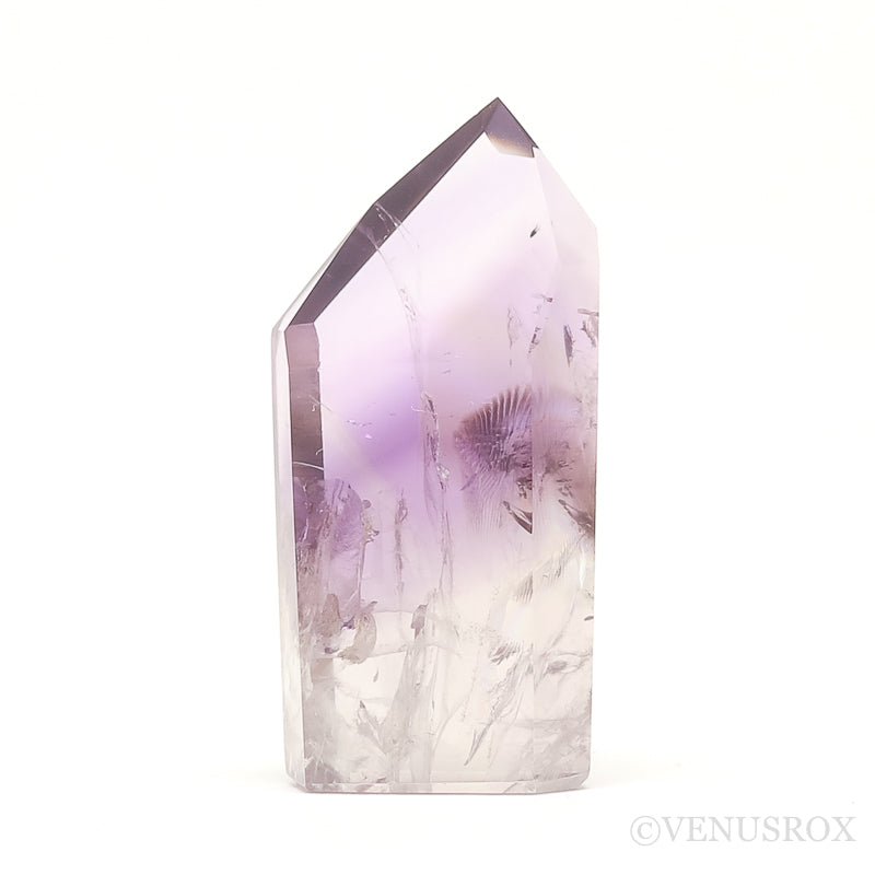 Amethyst Phantom Polished Point from the Quixaba Mine, Bahia, Brazil | Venusrox