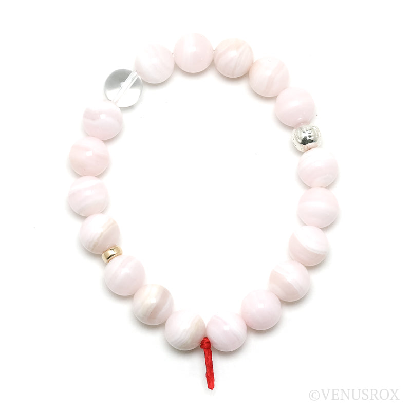 Pink Mangano Calcite Bracelet from Peru | Venusrox