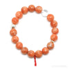 Orange Calcite Bead Bracelet from Brazil | Venusrox