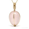 Star Rose Quartz Polished Crystal Pendant from Madagascar | Venusrox