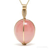 Star Rose Quartz Polished Crystal Pendant from Madagascar | Venusrox