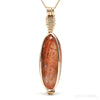 Sunstone Polished Crystal Pendant from India | Venusrox