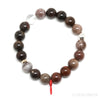 Petrified Wood Bead Bracelet from Indonesia | Venusrox