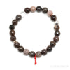 Petrified Wood Bead Bracelet from Indonesia | Venusrox