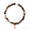 Petrified Wood Bead Bracelet from Indonesia | Venusrox