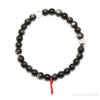 Silver Sheen Obsidian Bead Bracelet from Mexico | Venusrox