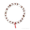 Red Phantom Quartz Bead Bracelet from Brazil | Venusrox