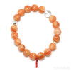 Orange Calcite Bead Bracelet from Brazil | Venusrox