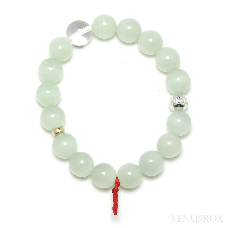 Green Calcite Bead Bracelet from Afghanistan | Venusrox