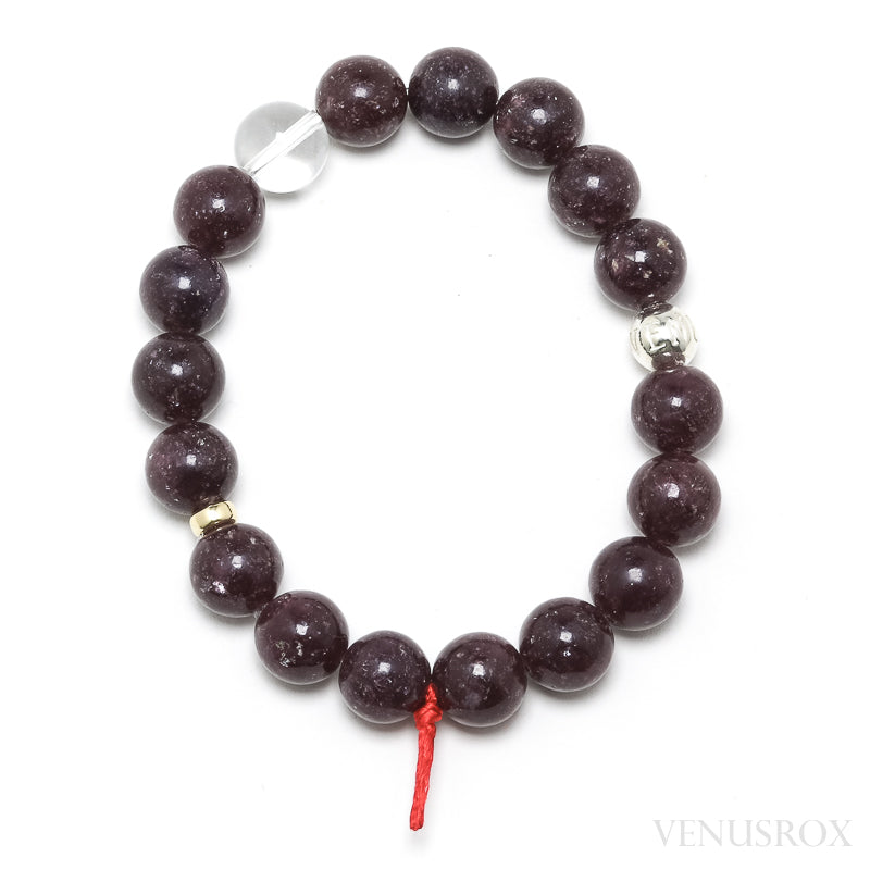 Lepidolite Bead Bracelet from Brazil | Venusrox