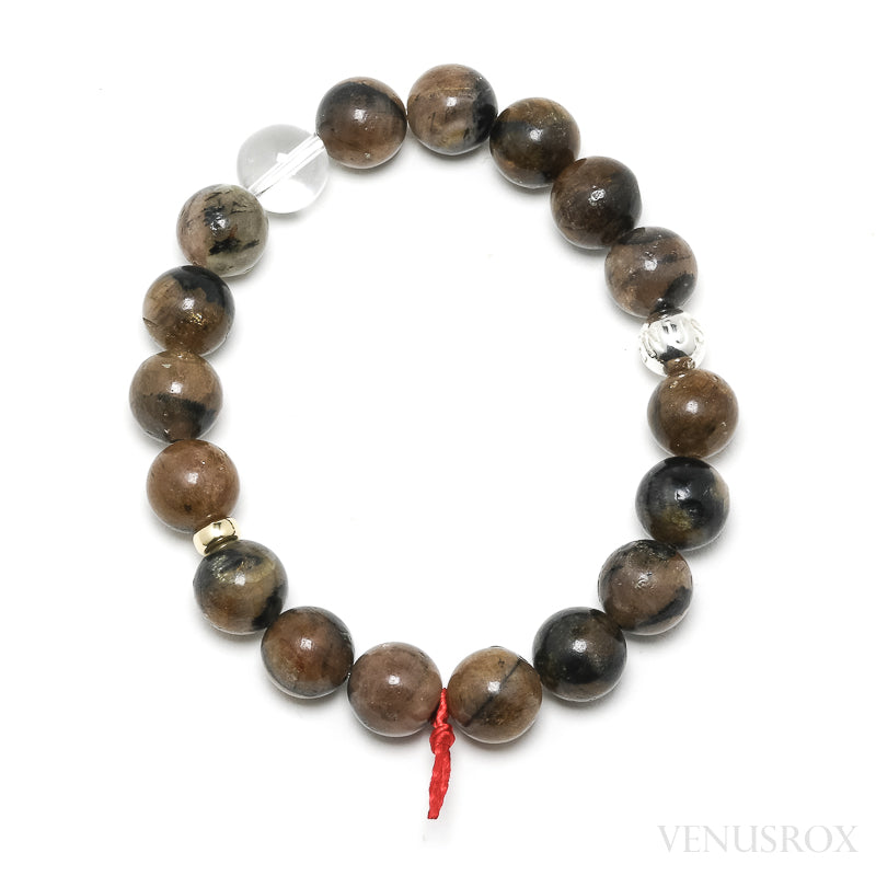 Chiastolite/Andalusite Bracelet from Brazil | Venusrox