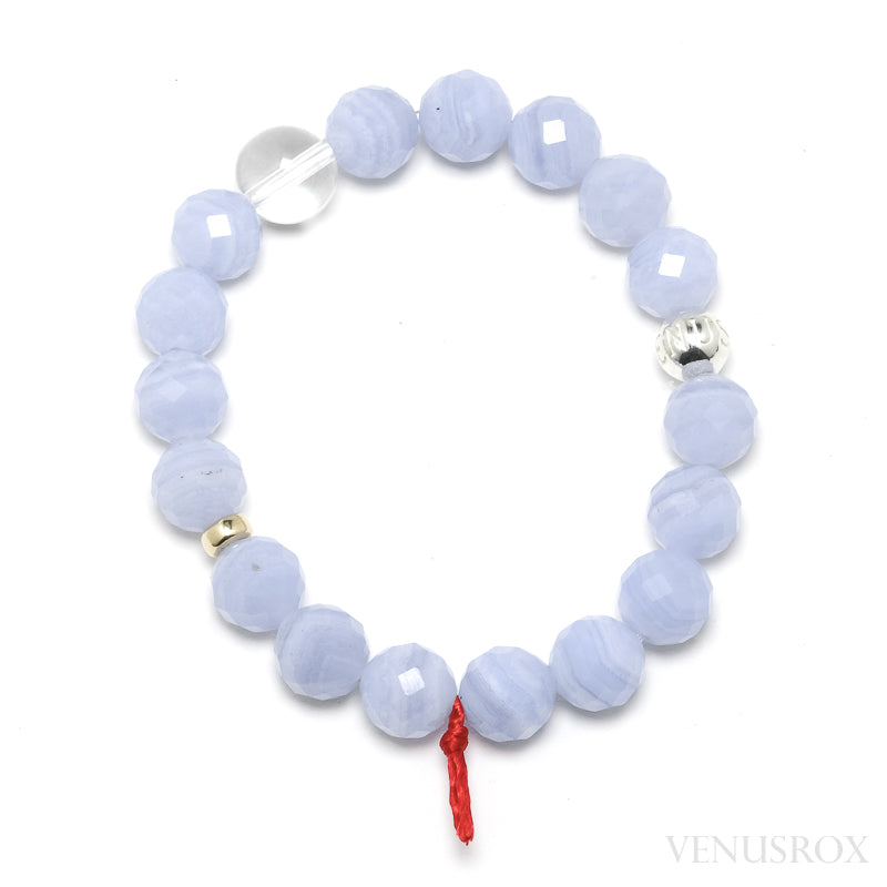 Blue Lace Agate Bracelet from Malawi | Venusrox