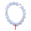 Blue Lace Agate Bracelet from Malawi | Venusrox