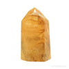 Golden Quartz Polished Point from Brazil | Venusrox