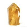 Golden Quartz Polished Point from Brazil | Venusrox