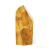 Golden Quartz Polished Point from Brazil | Venusrox