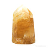 Golden Quartz Polished Point from Brazil | Venusrox