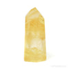 Golden Quartz Polished Point from Brazil | Venusrox