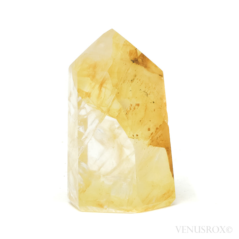 Golden Quartz Polished Point from Brazil | Venusrox