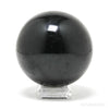 Black Tourmaline Polished Sphere from Madagascar | Venusrox