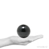 Black Tourmaline Polished Sphere from Madagascar | Venusrox