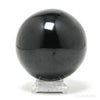 Black Tourmaline Polished Sphere from Madagascar | Venusrox