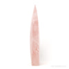 Rose Quartz Polished Flame from Brazil | Venusrox