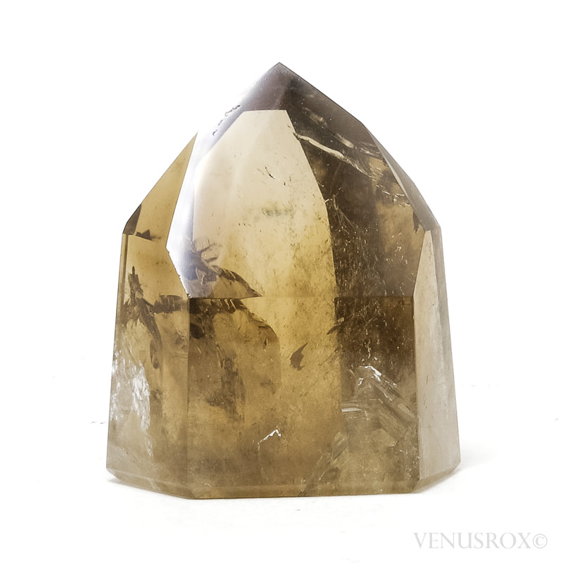 Natural Citrine Phantom Polished Point from Brazil | Venusrox